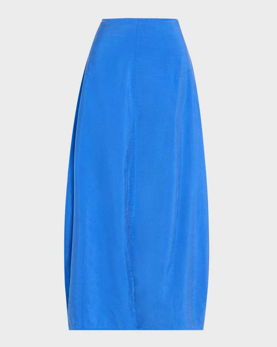 Cotton Voile Ankle Parachute Skirt